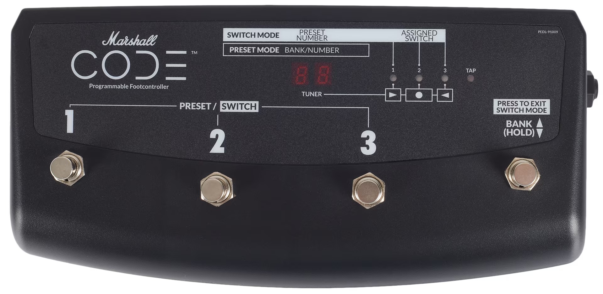 Marshall PEDL91009 Footswitch CODE